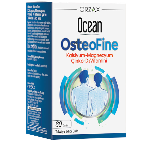 Orzax Ocean OsteoFine 60 таблеток Пищевая добавка