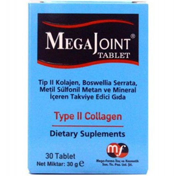 Mega Joint Tip II Kolajen 30 таблеток