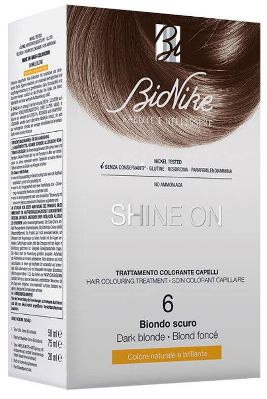 Bionike Shine On Hair Colouring Kit Dark Blonde No 6