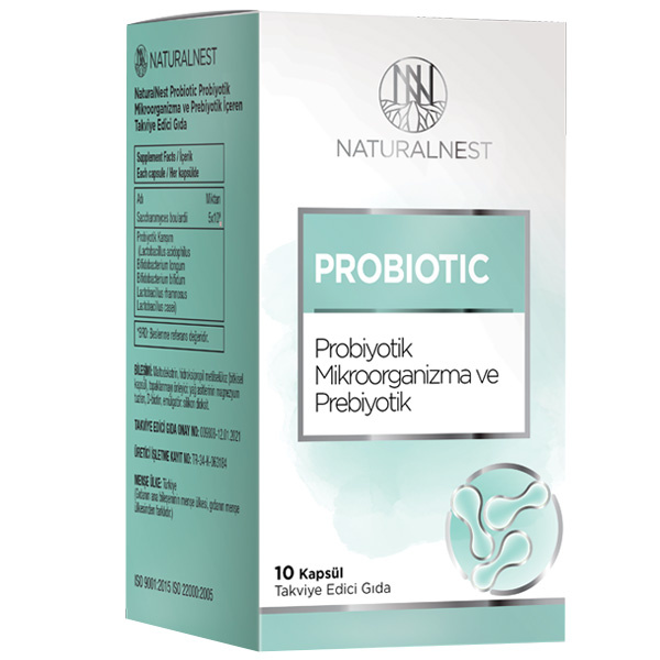 Naturalnest Пробиотическое дополнительное питание 10 капсул