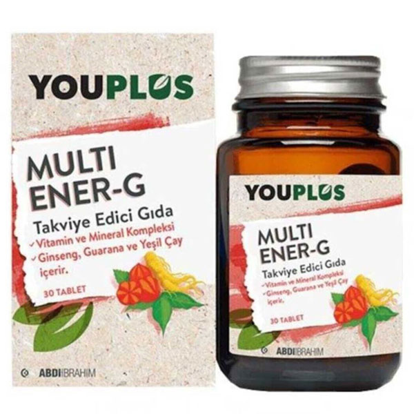 Youplus Multi Ener-G Vitamin 30 таблеток Витаминная добавка
