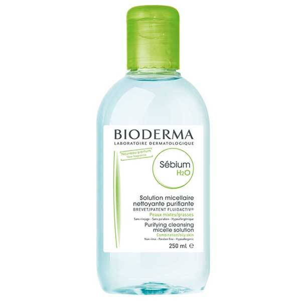 Bioderma Sebium H2O Micelle Solution 250 ML Вода для снятия макияжа