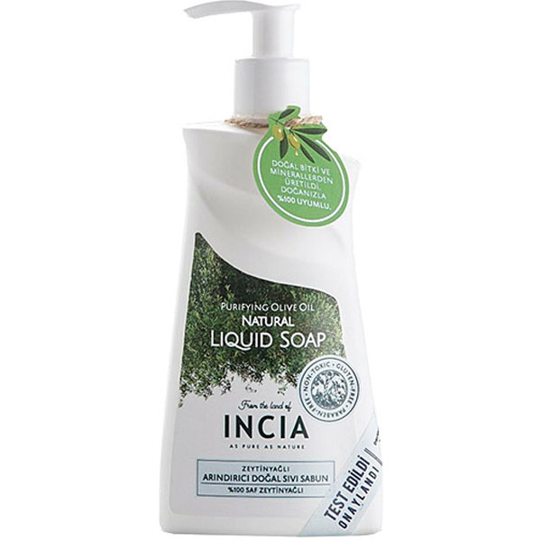 Incia Natural Натуральное жидкое мыло Оливковое масло 250 МЛ