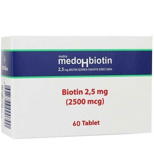 Dermoskin Medohbiotin Биотин 2,5 мг 60 таблеток Добавка биотина