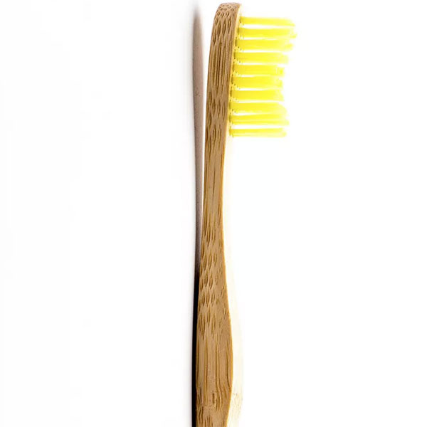Humble Brush Бамбуковая мягкая зубная щетка желтая