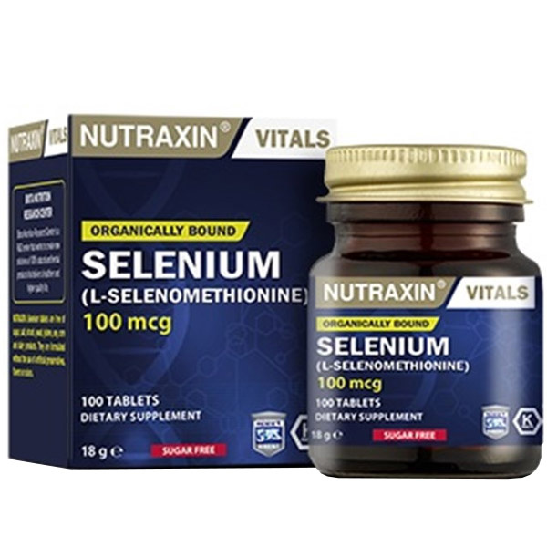 Nutraxin Selenium 100 таблеток Селеновая добавка