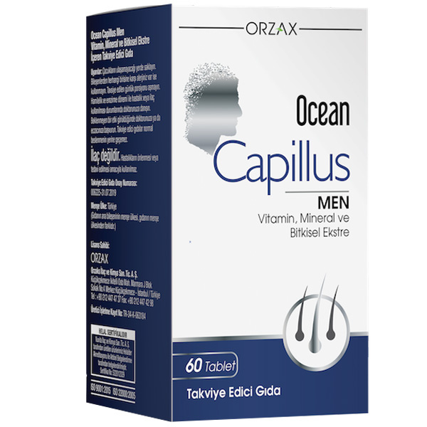 Orzax Ocean Capillus Men 60 таблеток