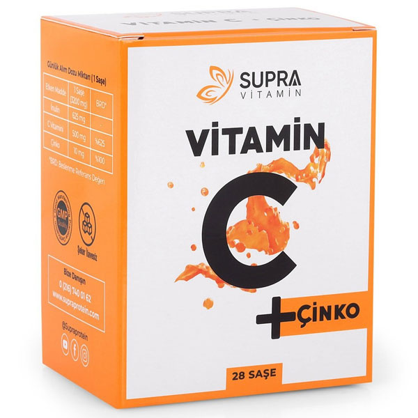 Supra Protein Vitamin C Zinc 28 саше