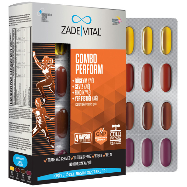 Zade Vital Combo Performance 60 мягких капсул