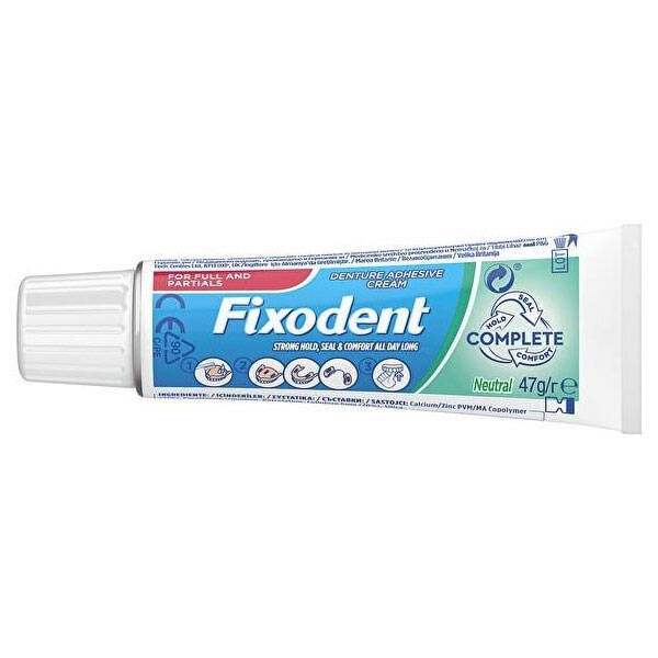 Fixodent Denture Tooth Adhesive Complete Neutral 47 gr