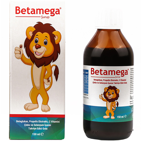 Бетамега сироп 150 мл Дополнительное питание Бета-глюкан добавка