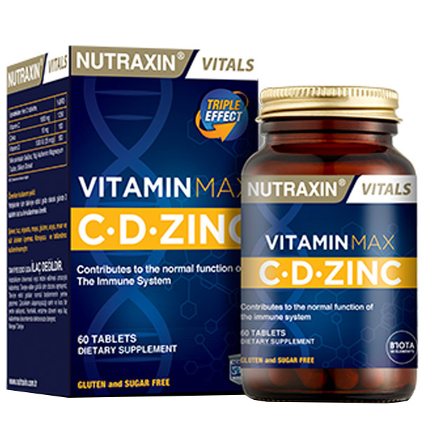 Нутраксин Витамин Макс CD Цинк 60 таблеток