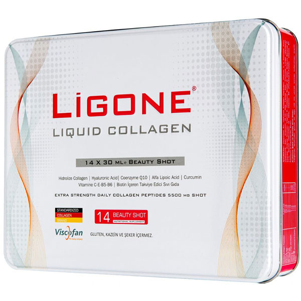 Ligone Liquid Collagen 14 Shot 30 Ml Коллагеновая добавка