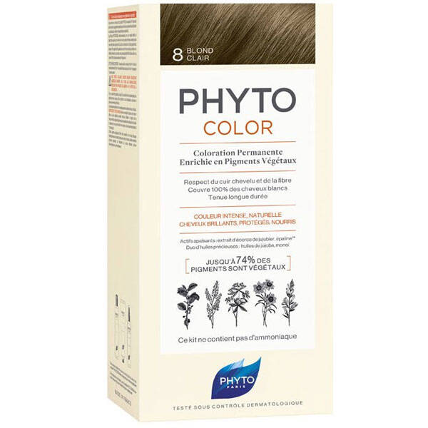 Phyto Phytocolor Травяная краска для волос 8 желтая