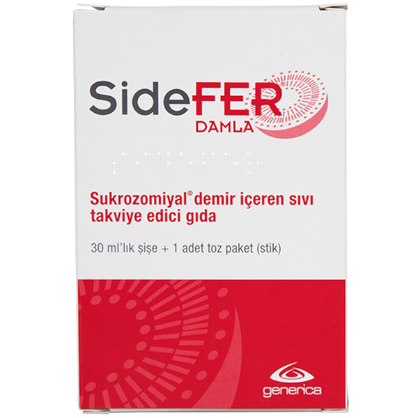 Sidefer Drops 30 ML добавка железа