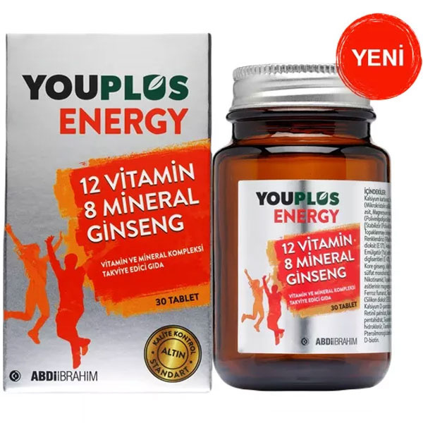 Youplus Energy Витаминно-минеральный комплекс 30 таблеток
