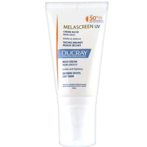 Ducray Melascreen Cream Solaire SPF 50 40 ML Солнцезащитный кремDucray Melascreen Cream Solaire SPF 50 - 40 ML - Солнцезащитный крем высокой степени защиты