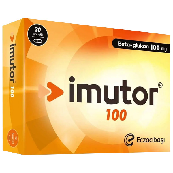 Eczacıbaşı İmutor Beta Glucan 30 капсул