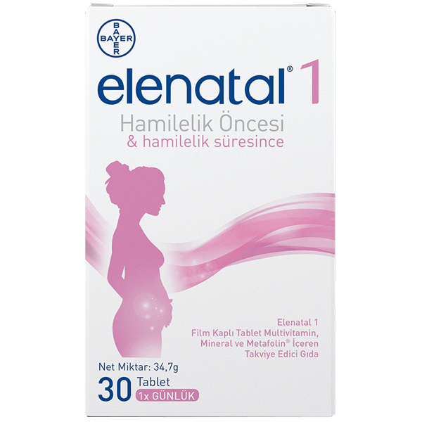 Elenatal 1 Дополнительное питание 30 таблеток