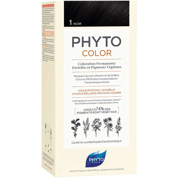 Phyto Phytocolor Травяная краска для волос 1 черная