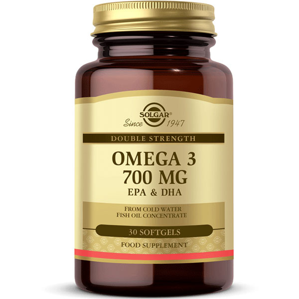Solgar Omega 3 700 mg 30 Softgel Fish Oil Supplement