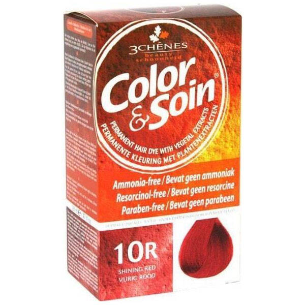 Краска для волос Colour Soin 10R Shinning Red мерцающий красный