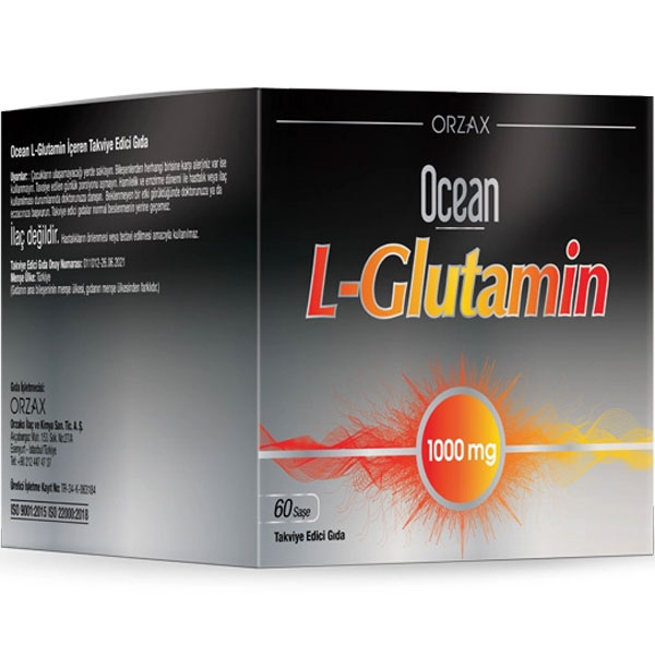 Orzax Ocean L-Glutamine 1000 мг 60 пакетиков
