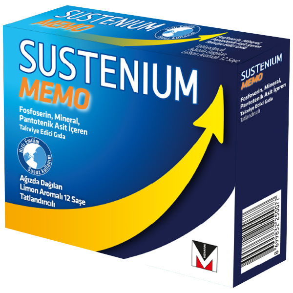 Sustenium Memo со вкусом лимона 12 шасси