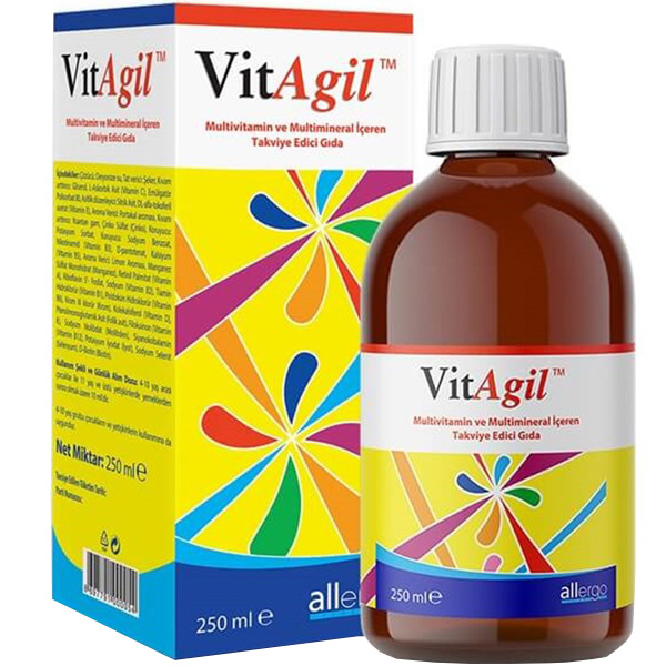 Allergo Vitagil Мультивитаминный минеральный сироп 250 мл