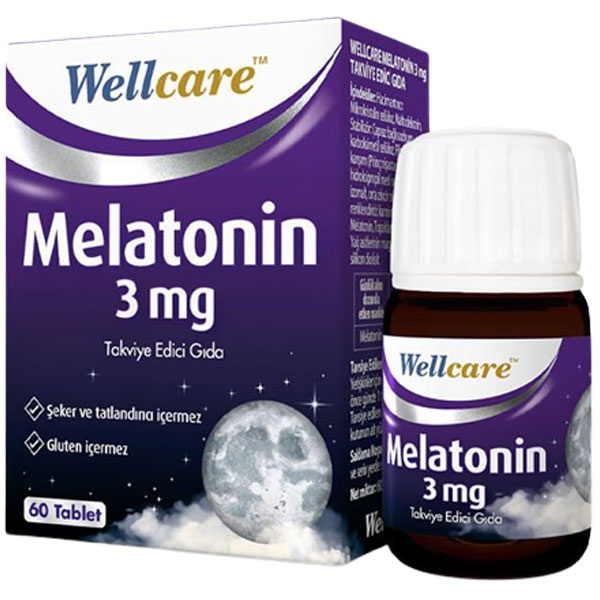 Wellcare Мелатонин 3 мг 60 таблеток