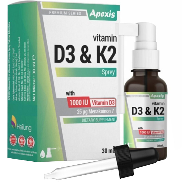 Apexis Vitamin D3K2 30 ML