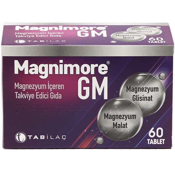 Magnimore Gm 60 Tablets Magnesium Supplement