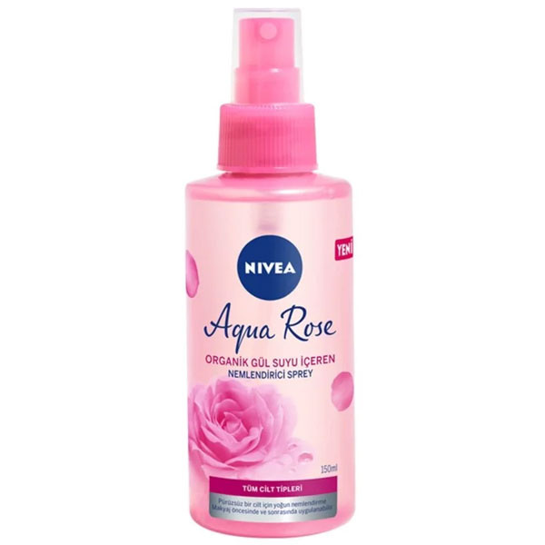 Nivea Aqua Rose Увлажняющий спрей для лица 150 МЛ