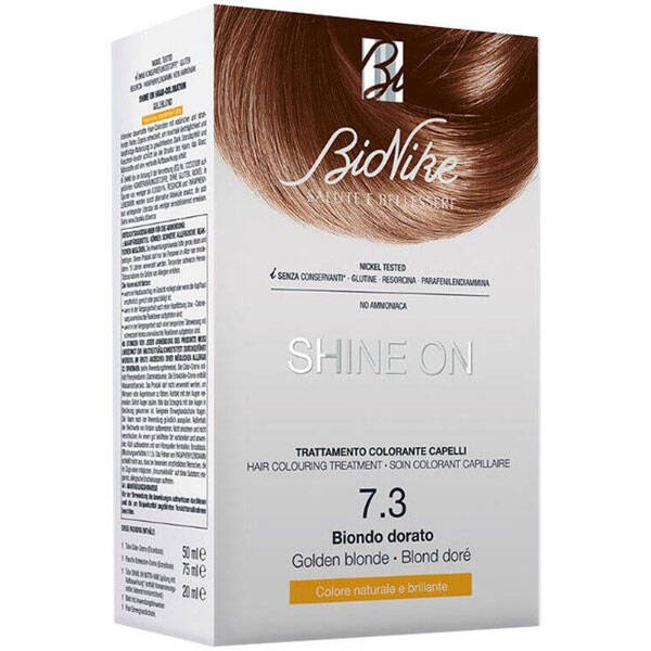 Bionike Shine On Hair Colouring Kit Golden Yellow No 7.3