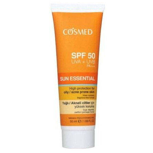 Cosmed Sun Essential For Oily Skin Spf 50 50 ML безмасляный солнцезащитный крем