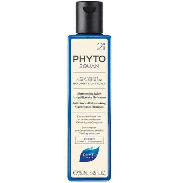 Phyto Phytosquam Anti Dandruff Moisturizing Shampoo 200 ML Шампунь против перхоти