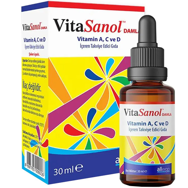 Allergo Vitasanol Drops ACD3 Drops 30 мл Витаминная добавка