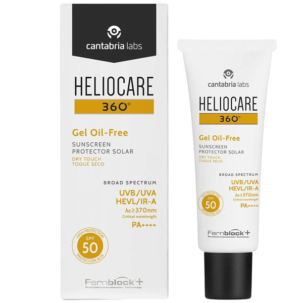 Heliocare 360 Gel Oil Free Spf 50 50 ML безмасляный солнцезащитный крем