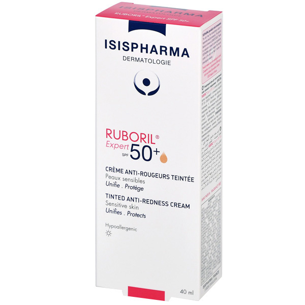 Isispharma Ruboril Expert Spf 50 40 ML Цветной солнцезащитный крем