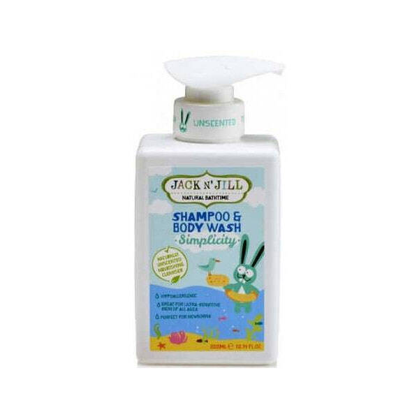 Jack N'Jill Natural Bathtime Shampoo And Body Wash Bunny 300 ML Шампунь для волос и тела