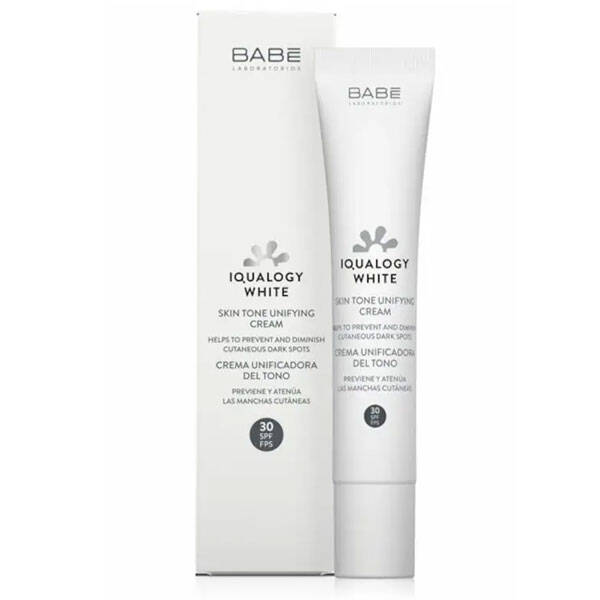 Babe Iqualogy White Skin Tone Unifying Cream Spf 30 50 ML Солнцезащитный крем для смуглой кожи