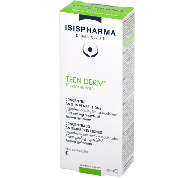 Isispharma Teen Derm K Concentrate 30 ML Увлажняющий крем