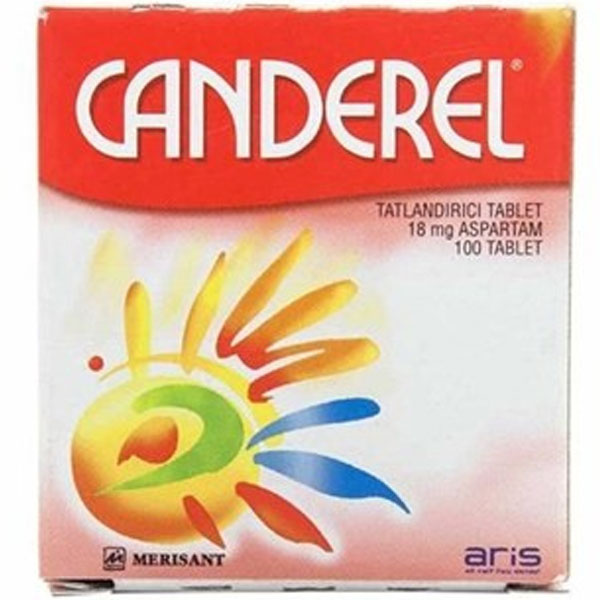 Подсластитель Canderel 100 таблеток