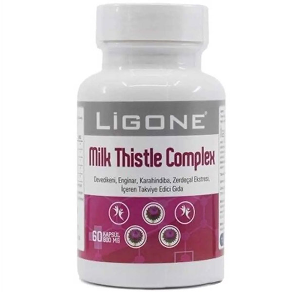 Ligone Milk Thistle Complex 60 капсул Дополнительное питание