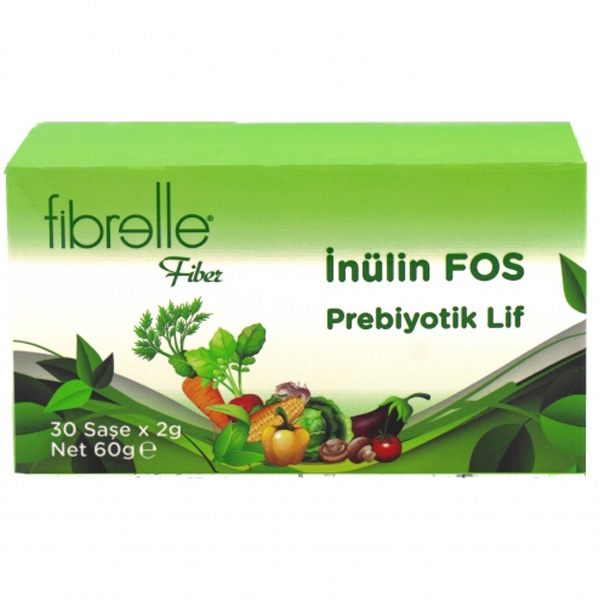 Fibrelle Инулин Fos пребиотическое волокно 30 саше