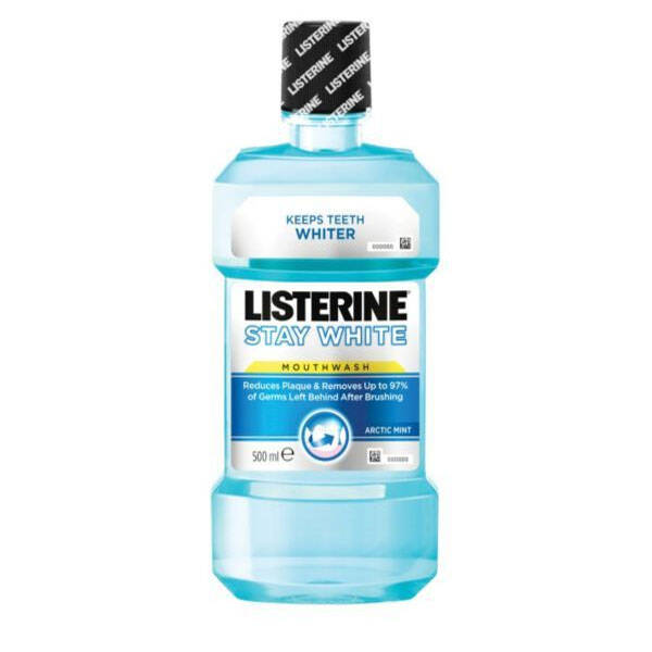 Listerine Stay White ополаскиватель для рта 500 мл