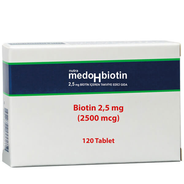 Dermoskin Medohbiotin Биотин 2,5 мг 120 таблеток Добавка биотина