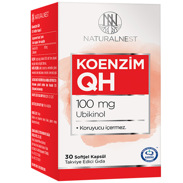 Naturalnest Коэнзим QH 30 мягких капсул Пищевая добавка