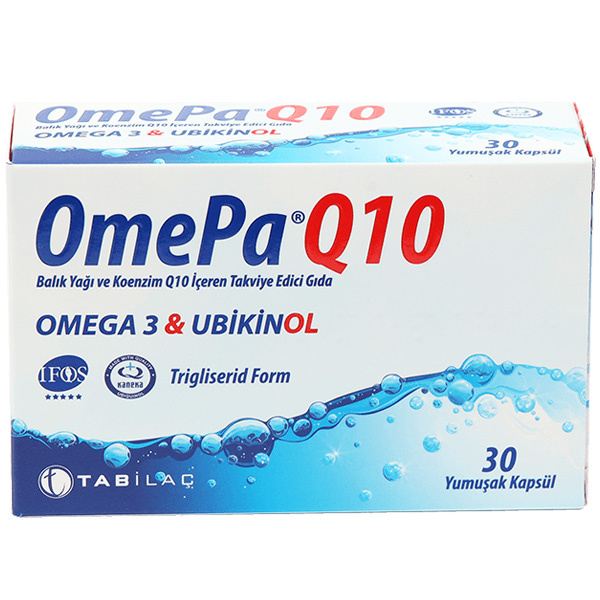 Omepa Q10 Омега 3 Убихинол 30 капсул