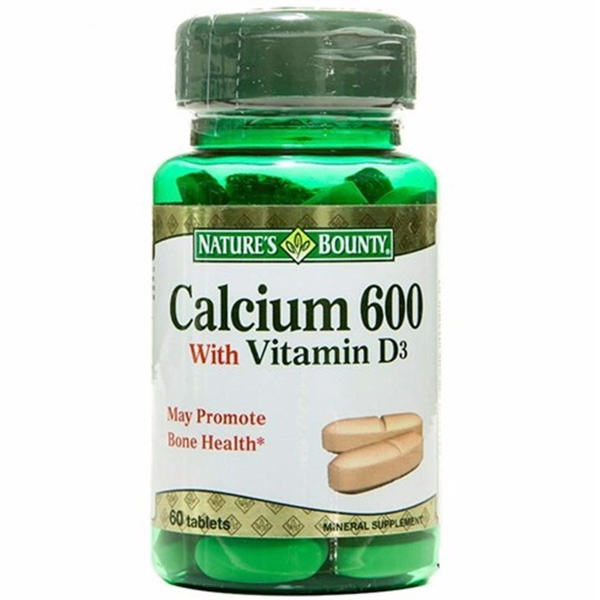 Nature's Bounty Кальций 600 с витамином D3 60 таблеток